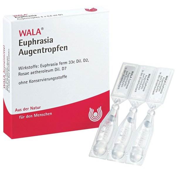 WALA  Euphrasia Augentropfen, 5 x 0,5 ml