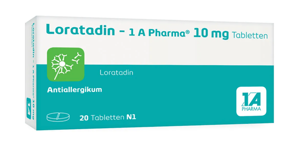 Loratadin - 1A Pharma, 20 Tabletten