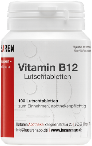 Vitamin B12, 100 Lutschtabletten