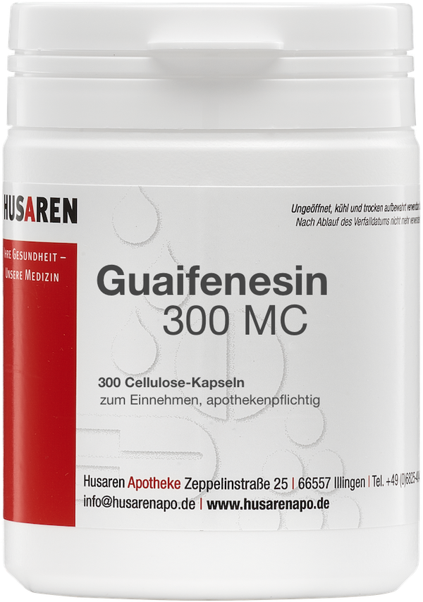 Guaifenesin 300 MC, 100 Kapseln