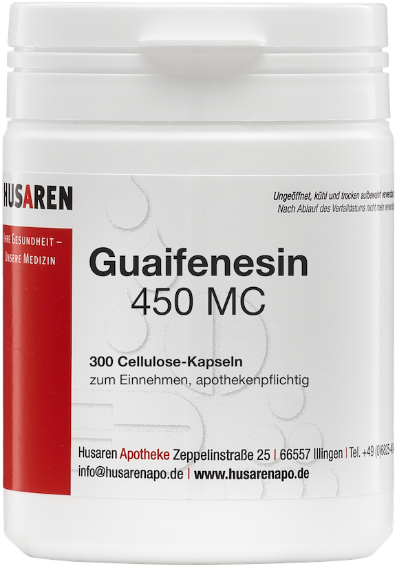 Guaifenesin 450 MC, 300 Kapseln