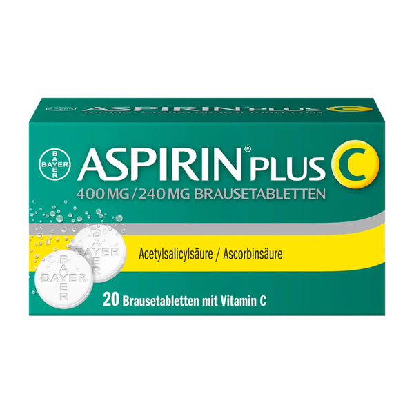 ASPIRIN PLUS C, 20 Brausetabletten