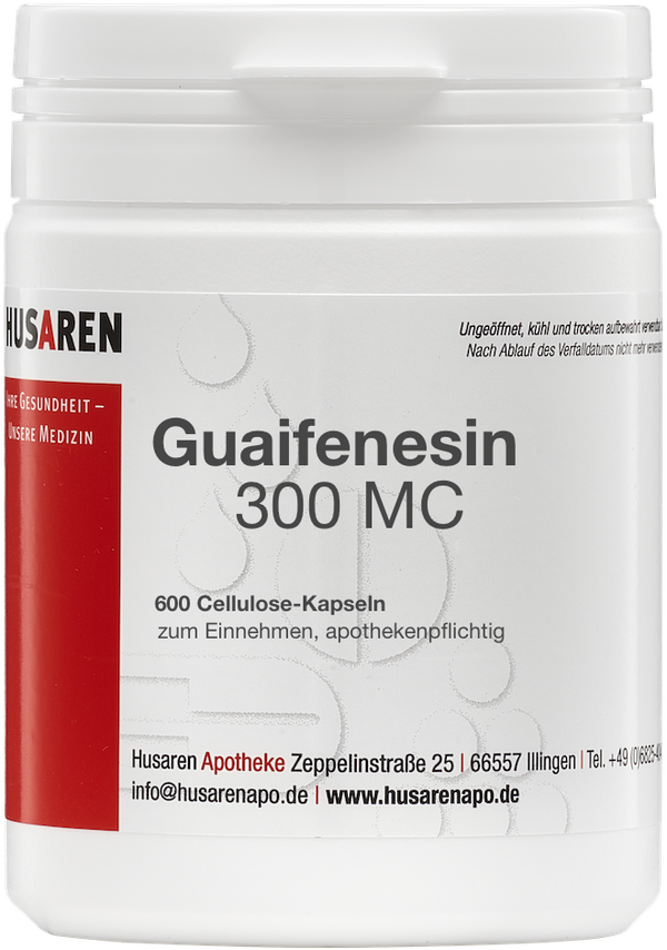 Guaifenesin 300 MC, 300 Capsules