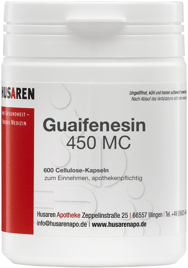 Guaifenesin 450 MC, 100 Kapseln