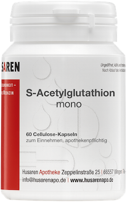 S-Acetylglutathion mono, 60 Kapseln