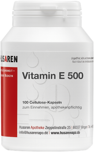 Vitamin E 500, 100 Capsules