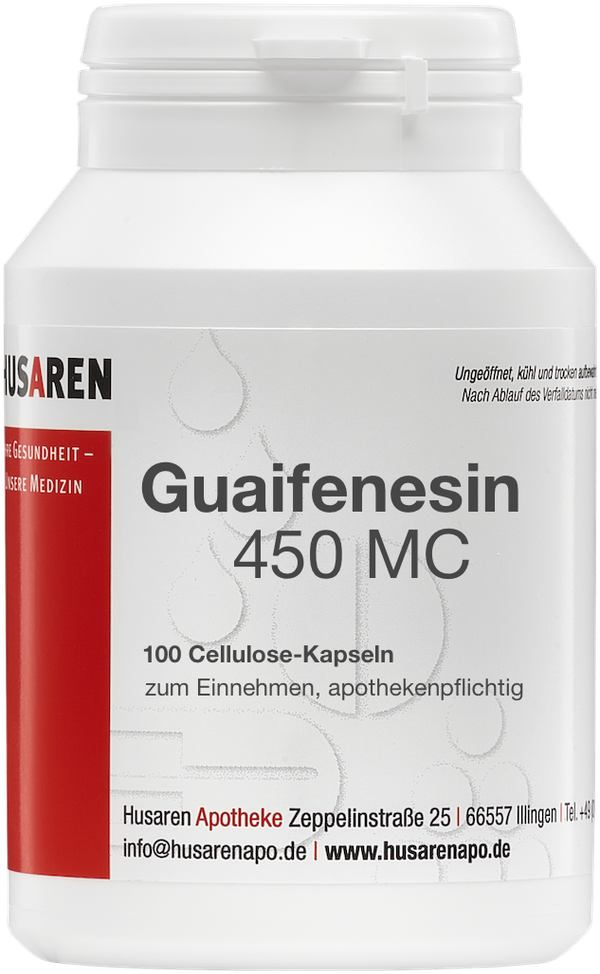 Guaifenesin 450 MC, 600 Kapseln