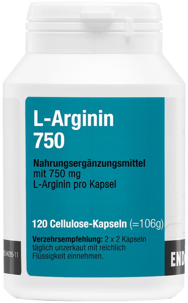 L-Arginin 750, 120 Capsules
