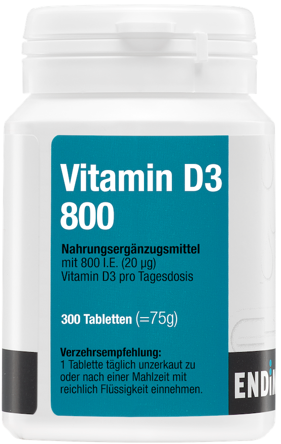 Vitamin D3 800, 300 Tablets