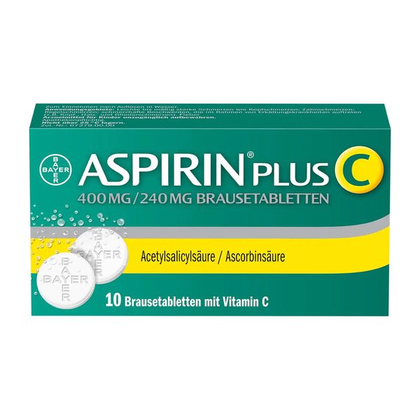 ASPIRIN PLUS C, 10 Brausetabletten